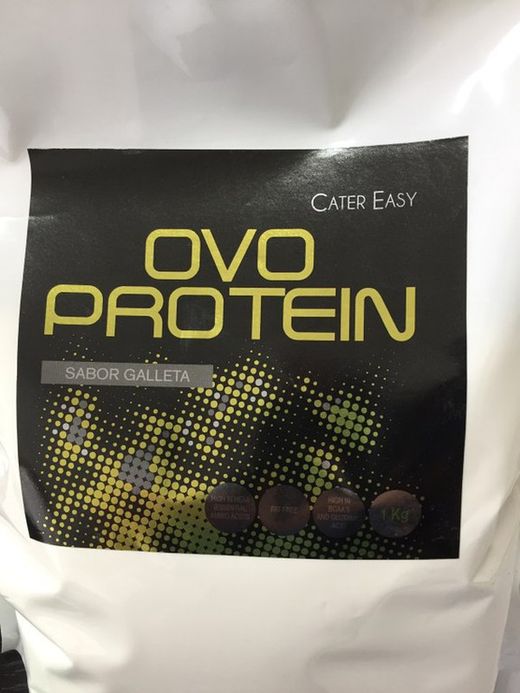 Proteina de huevo con delicioso sabor a galleta