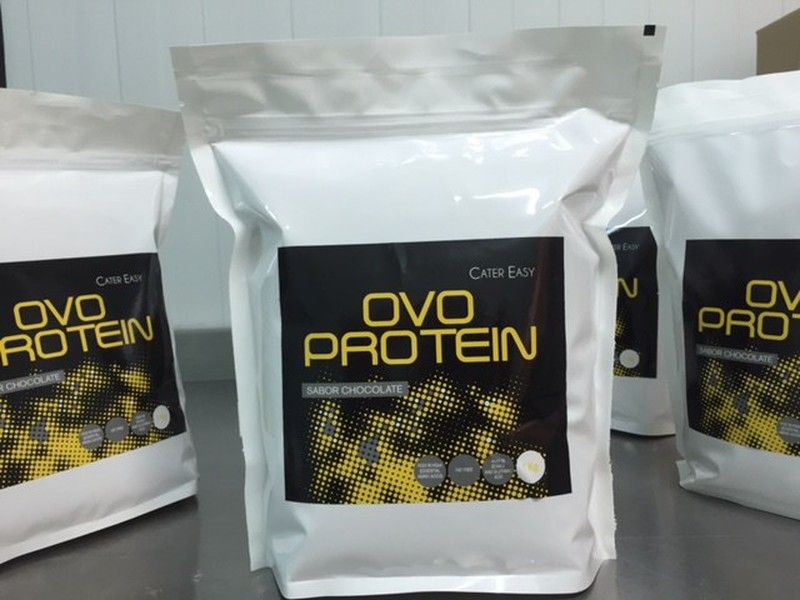 Lanzamiento de proteína de huevo sabor galleta
