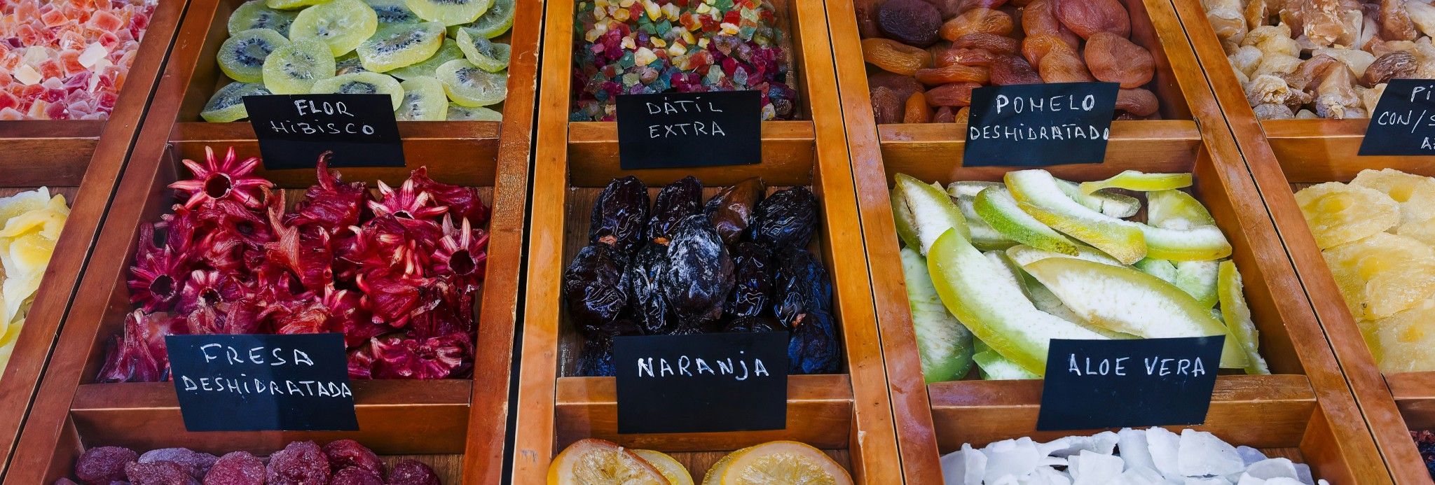 Frutos deshidratados